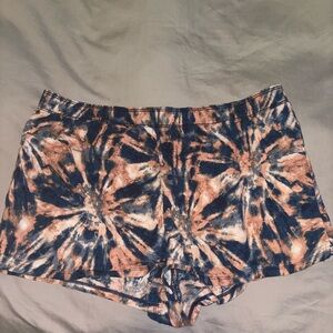 Pink by Victoria’s Secret Tie-Dye Women's Boxer Sleep Shorts